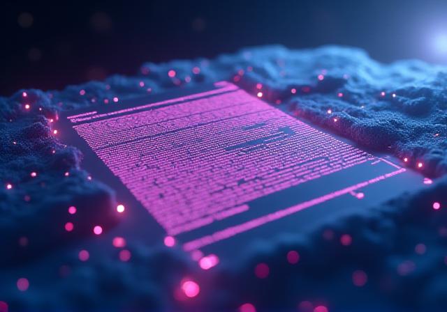 Legal documentation abstract in space theme